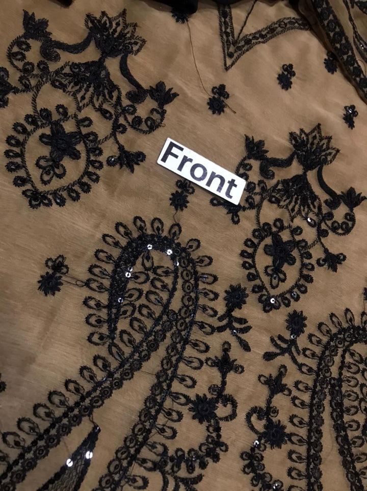 Asim Jofa Chiffon Maxi-Bridal Suits-Replica Zone