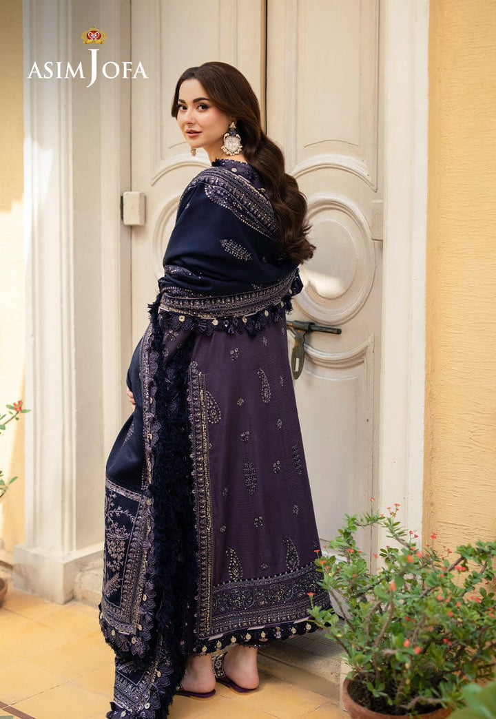 Asim Jofa Chiffon Suit-Replica Suits-Replica Zone