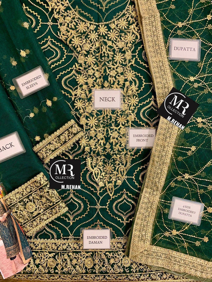 Asim Jofa Chiffon Suit-Replica Suits-Replica Zone
