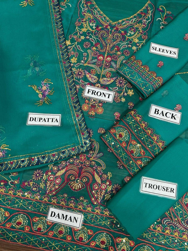 Asim Jofa Chiffon Suit-Replica Suits-Replica Zone