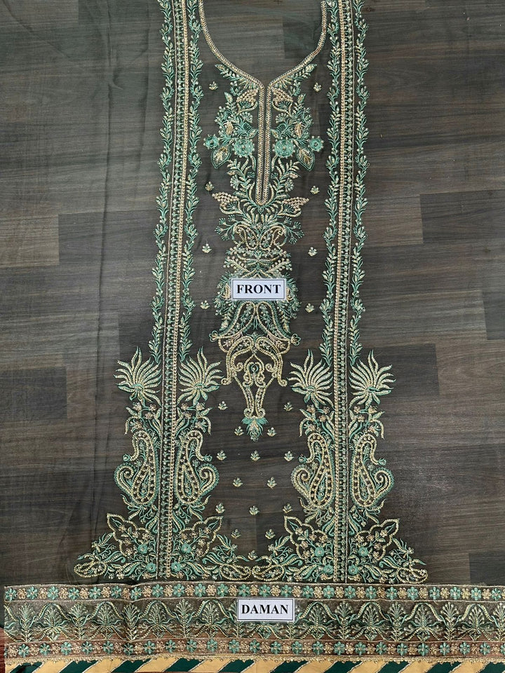 Asim Jofa Chiffon Suit-Replica Suits-Replica Zone