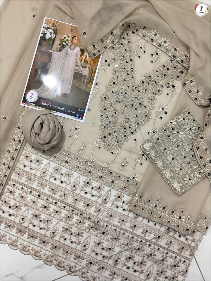 Asim Jofa Chiffon Suit-Replica Suits-Replica Zone