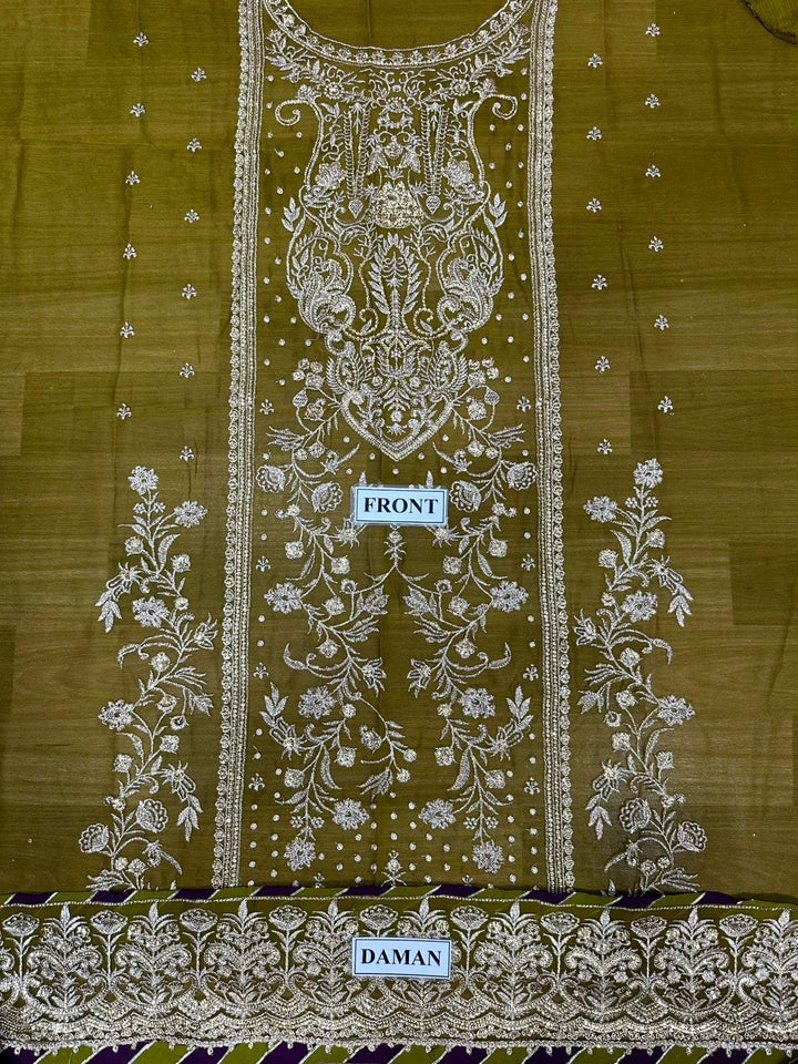 Asim Jofa Chiffon Suit-Replica Suits-Replica Zone