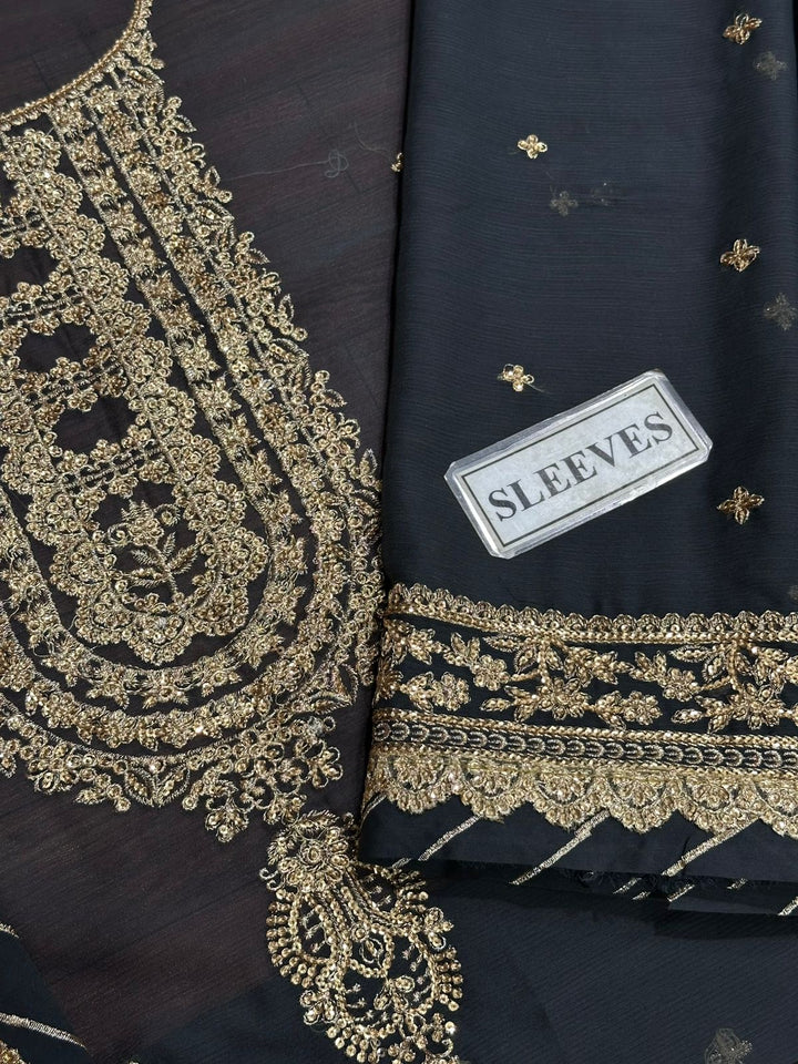 Asim Jofa Chiffon Suit-Replica Suits-Replica Zone