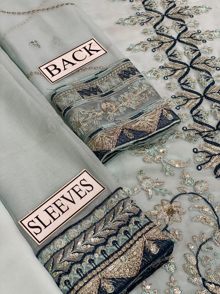 Asim Jofa Chiffon Suit-Replica Suits-Replica Zone
