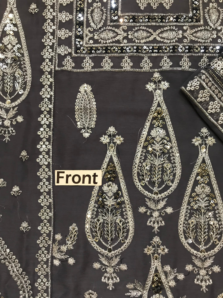 Asim Jofa Chiffon Suit-Replica Suits-Replica Zone