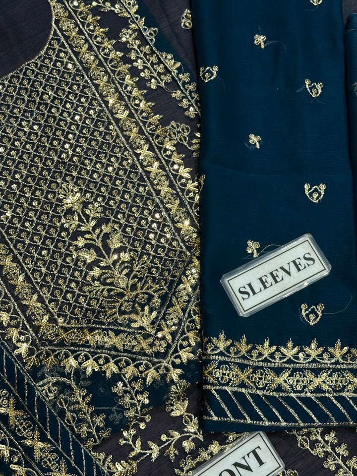Asim Jofa Chiffon Suit-Replica Suits-Replica Zone