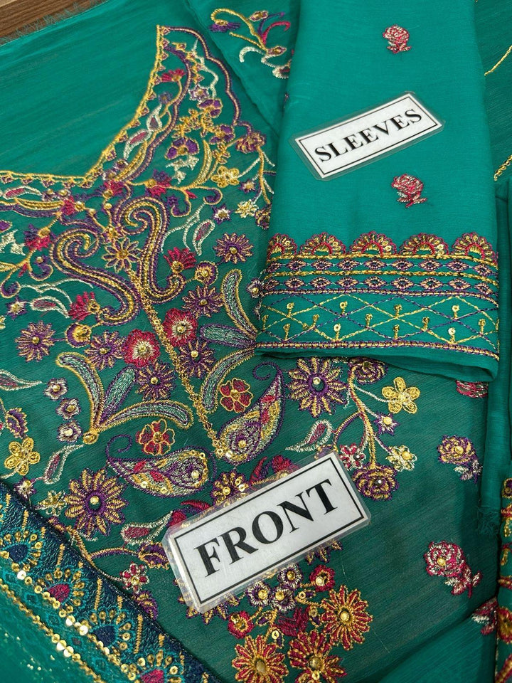 Asim Jofa Chiffon Suit-Replica Suits-Replica Zone
