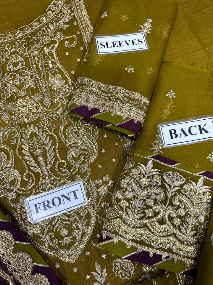 Asim Jofa Chiffon Suit-Replica Suits-Replica Zone