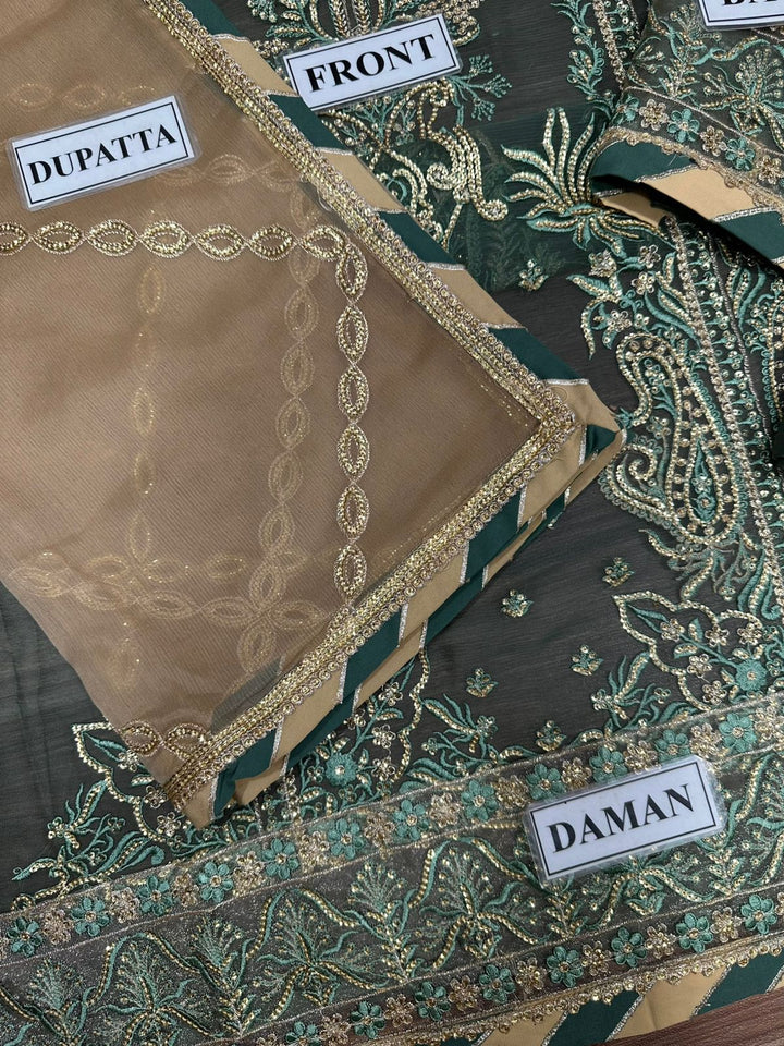 Asim Jofa Chiffon Suit-Replica Suits-Replica Zone