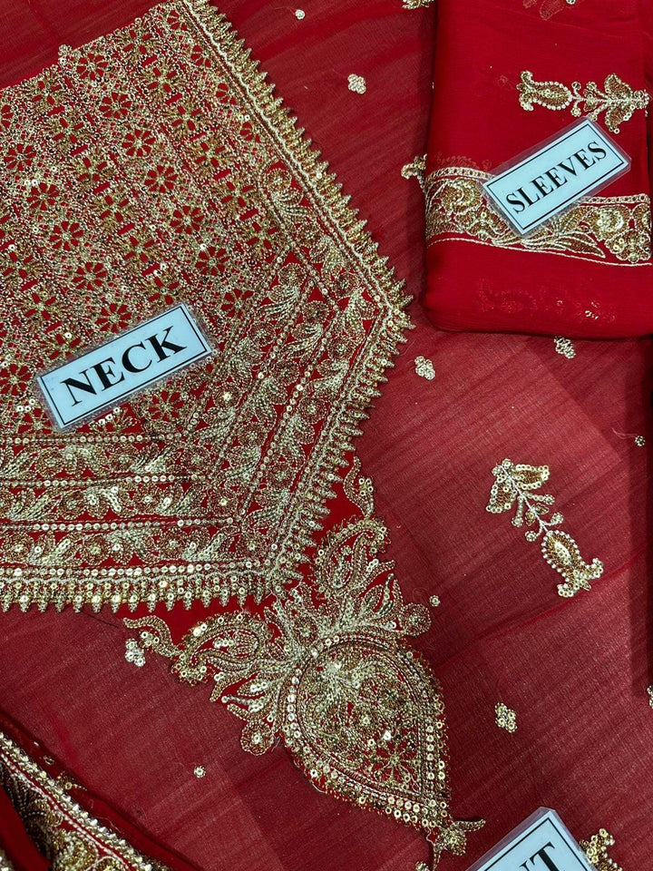 Asim Jofa Chiffon Suit-Replica Suits-Replica Zone