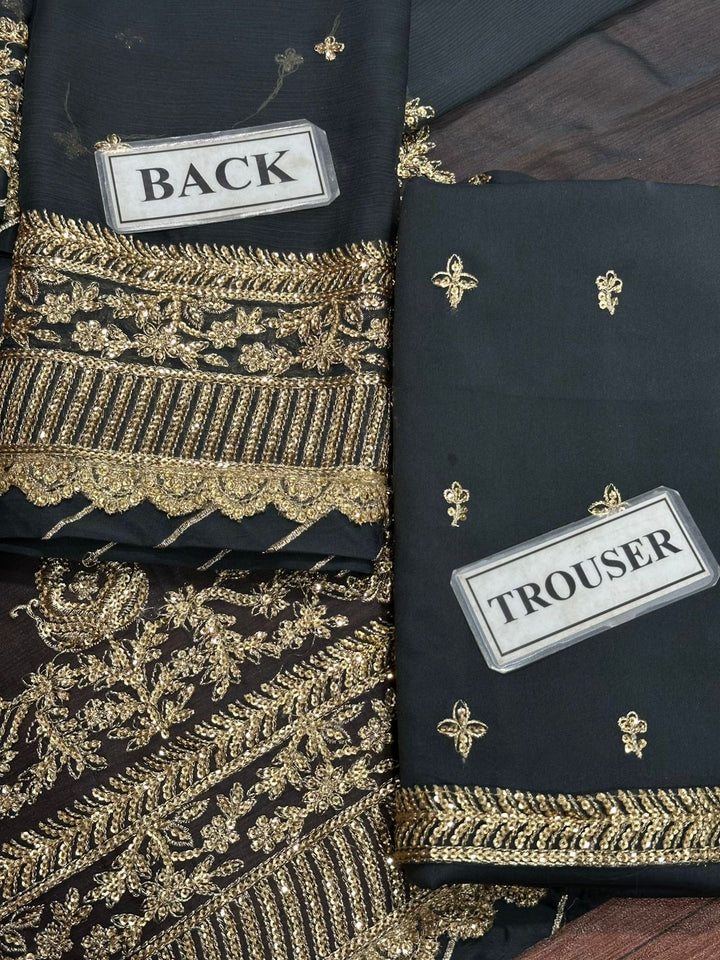 Asim Jofa Chiffon Suit-Replica Suits-Replica Zone