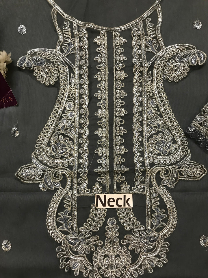 Asim Jofa Chiffon Suit-Replica Suits-Replica Zone