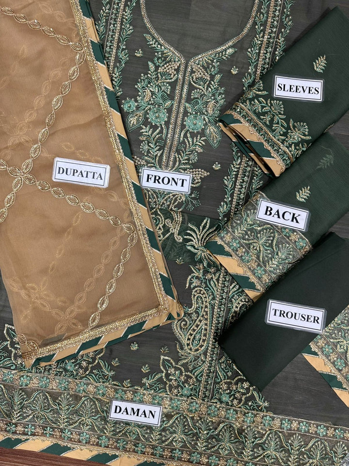 Asim Jofa Chiffon Suit-Replica Suits-Replica Zone