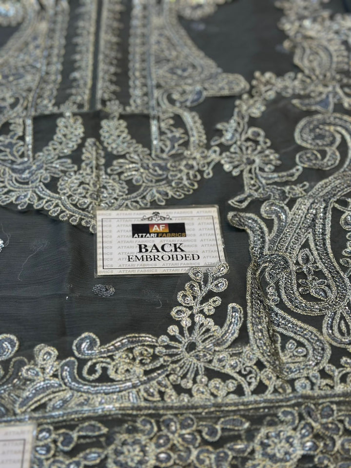 Asim Jofa Chiffon Suit-Replica Suits-Replica Zone