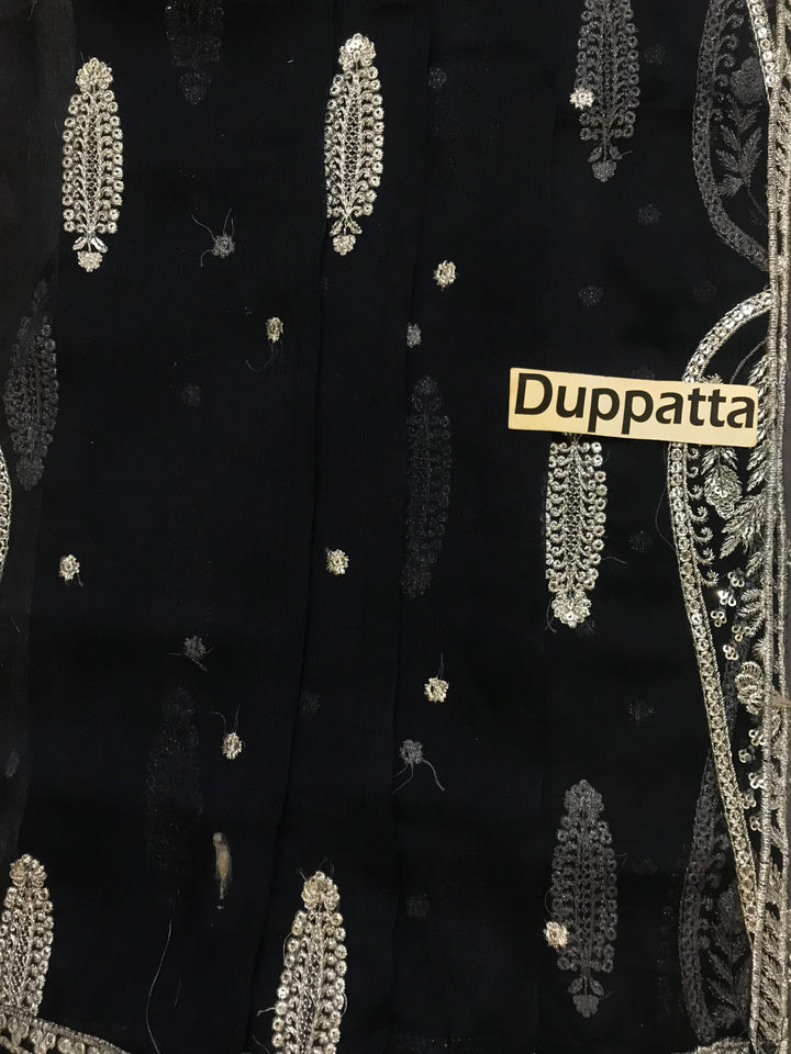 Asim Jofa Chiffon Suit-Replica Suits-Replica Zone