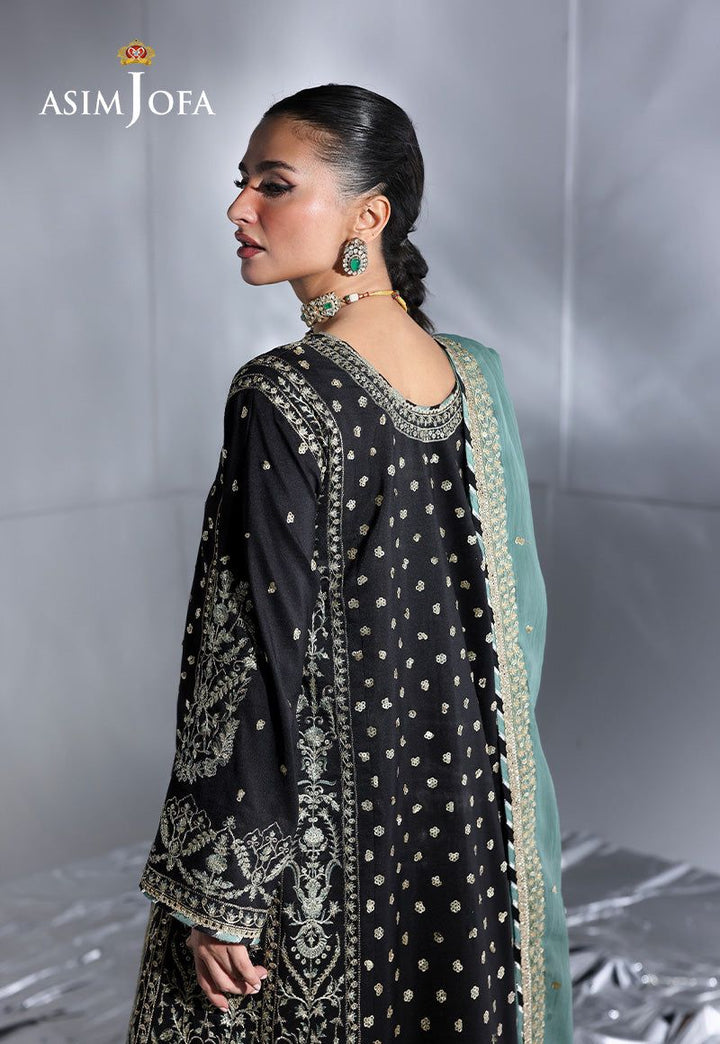 Asim Jofa Chiffon Suit-Replica Suits-Replica Zone
