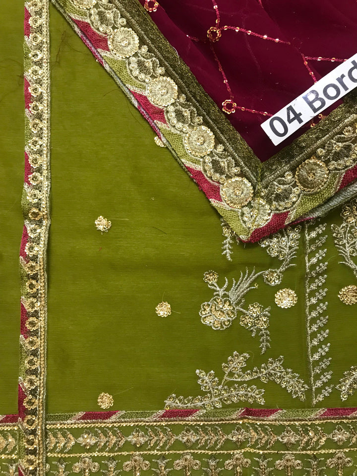 Asim Jofa Chiffon Suit-Replica Suits-Replica Zone