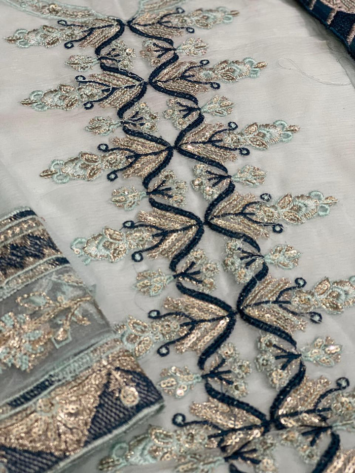 Asim Jofa Chiffon Suit-Replica Suits-Replica Zone