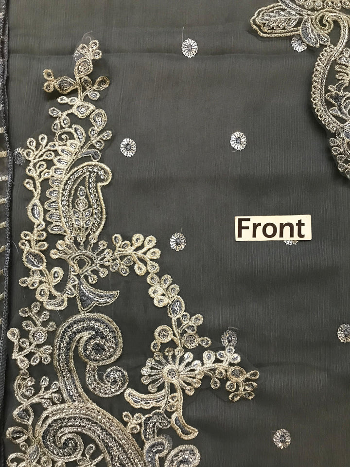 Asim Jofa Chiffon Suit-Replica Suits-Replica Zone
