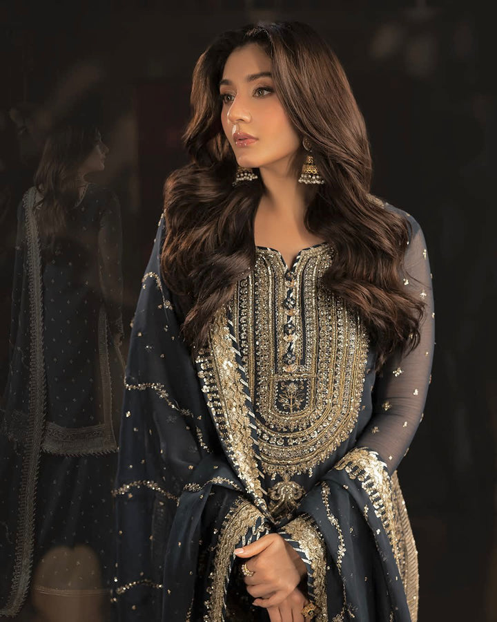 Asim Jofa Chiffon Suit-Replica Suits-Replica Zone