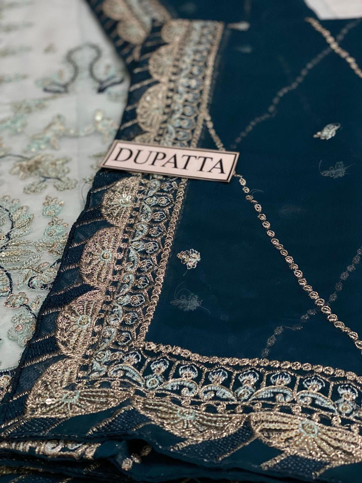 Asim Jofa Chiffon Suit-Replica Suits-Replica Zone