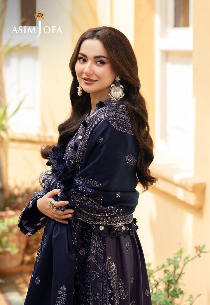 Asim Jofa Chiffon Suit-Replica Suits-Replica Zone