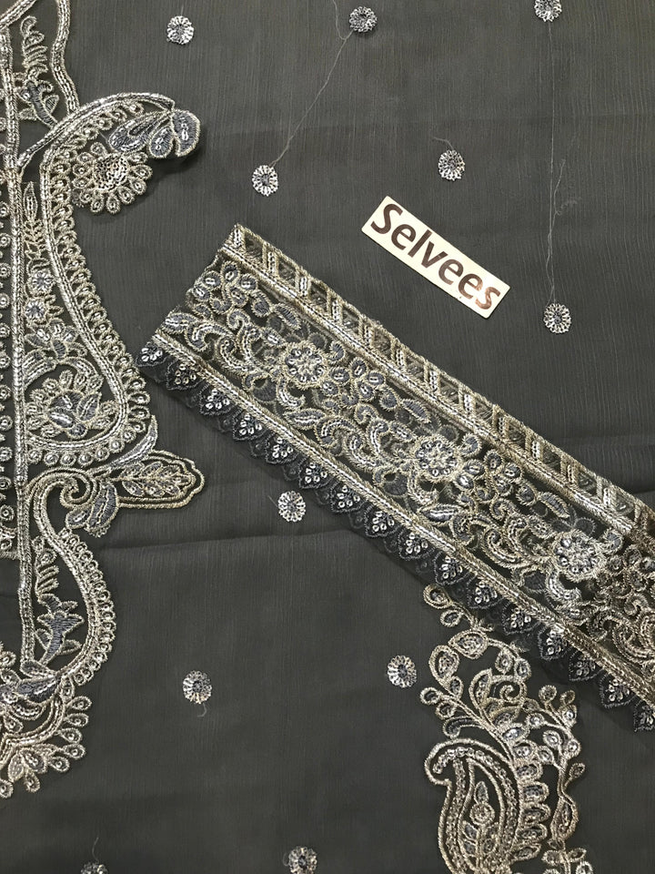 Asim Jofa Chiffon Suit-Replica Suits-Replica Zone