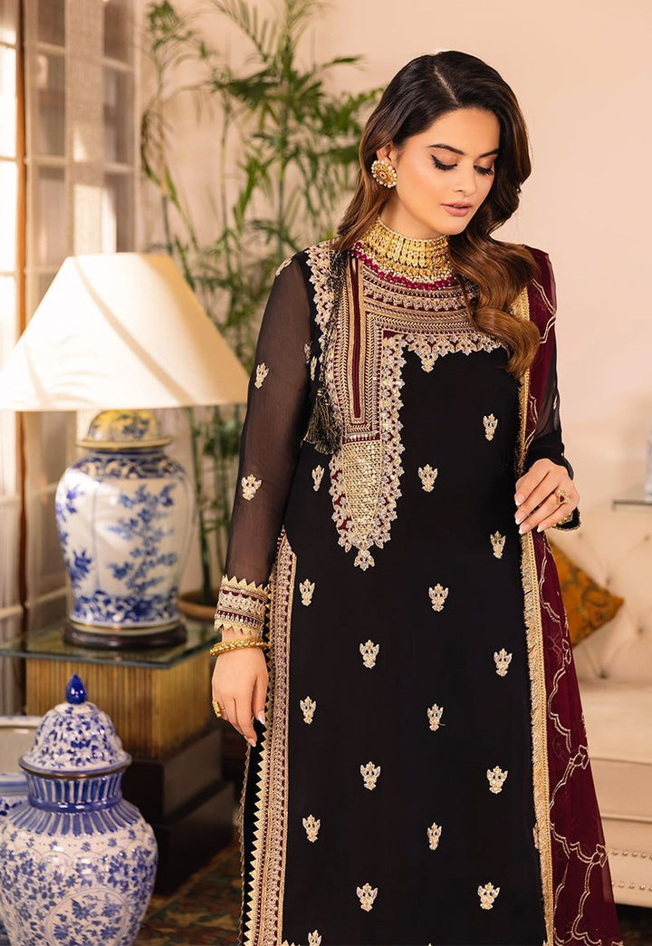 Asim Jofa Chiffon Suit-Replica Suits-Replica Zone