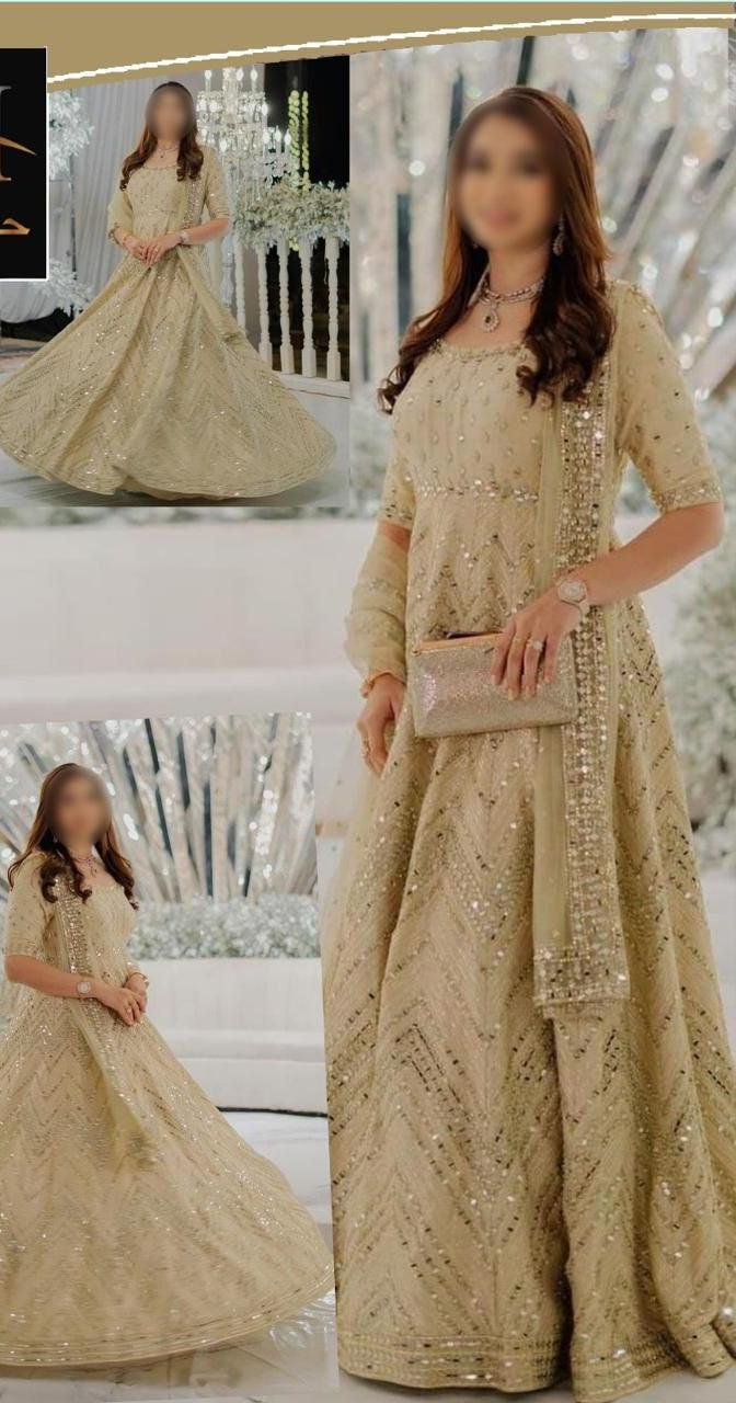 Asim Jofa Chiffon Suit-Replica Suits-Replica Zone