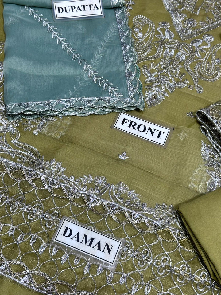 Asim Jofa Chiffon Suit-Replica Suits-Replica Zone