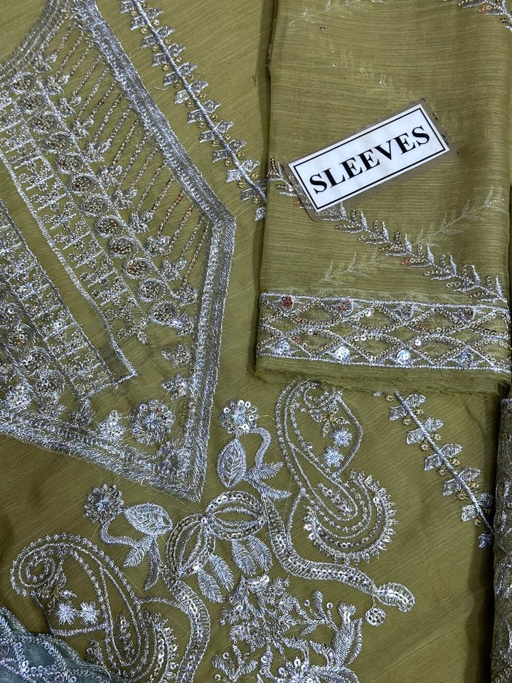 Asim Jofa Chiffon Suit-Replica Suits-Replica Zone