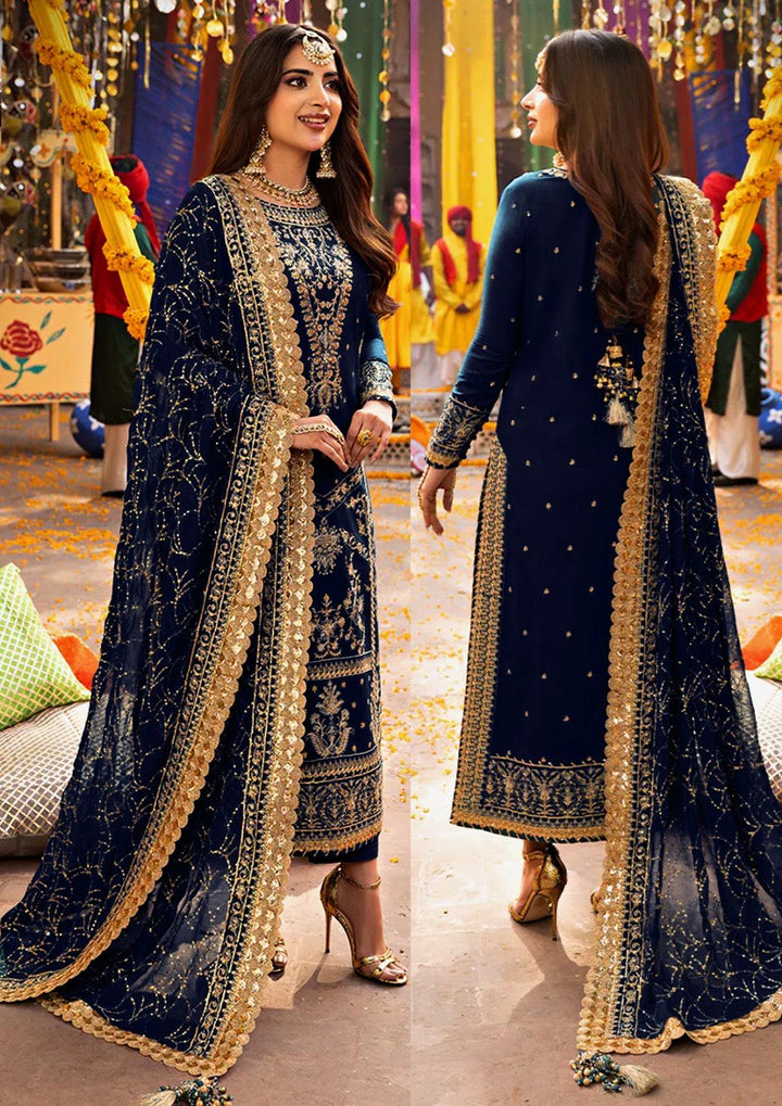 Asim Jofa Chiffon Suit-Replica Suits-Replica Zone