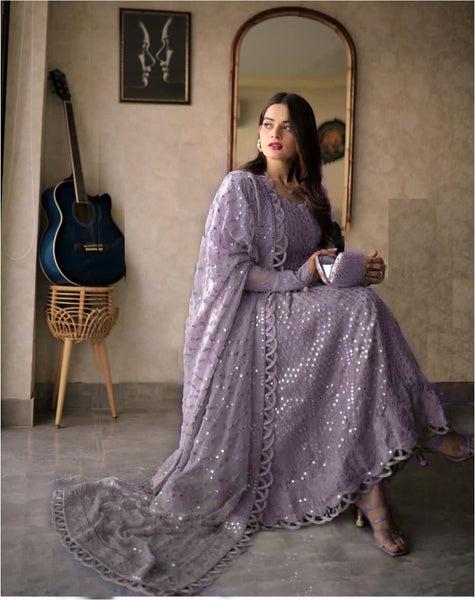 Asim Jofa Chiffon Suit-Replica Suits-Replica Zone