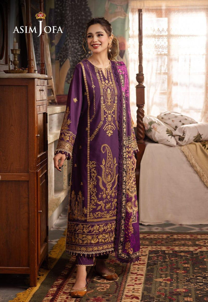 Asim Jofa Lawn Suit-Lawn Suits-Replica Zone