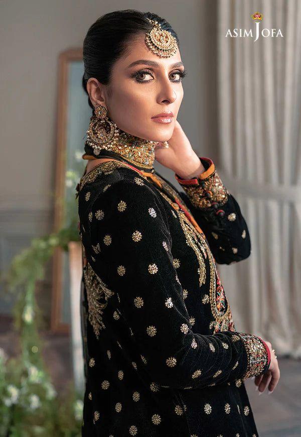 Asim Jofa Velvet Suit-Replica Suits-Replica Zone