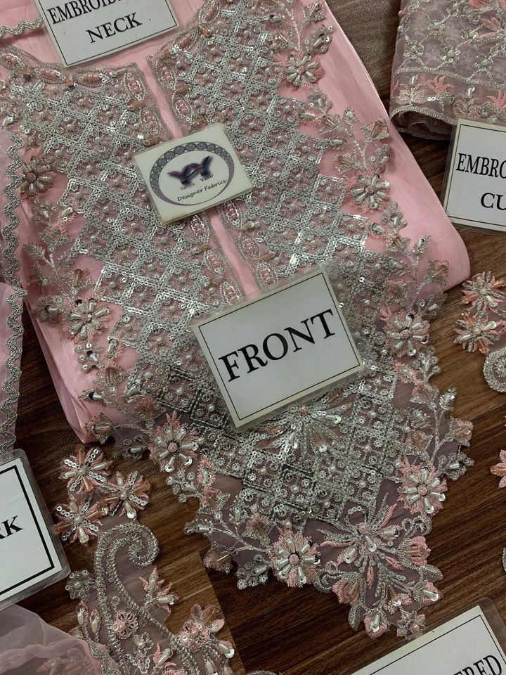 Ayesha Hoor Silk Suit-Replica Suits-Replica Zone