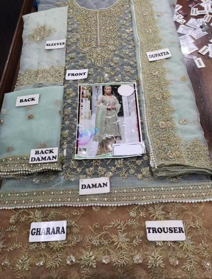 Ayesha Imran Net Bridal Suit-Bridal Suits-Replica Zone