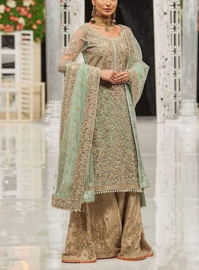 Ayesha Imran Net Bridal Suit-Bridal Suits-Replica Zone