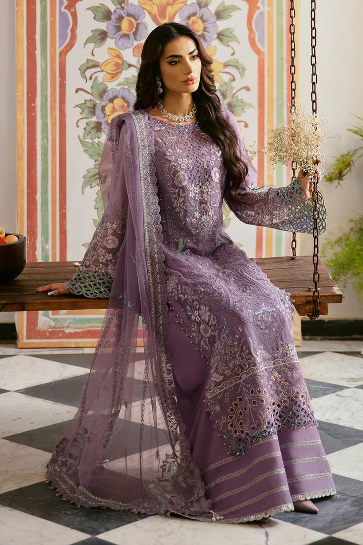 Azure Chiffon Suit-Replica Suits-Replica Zone