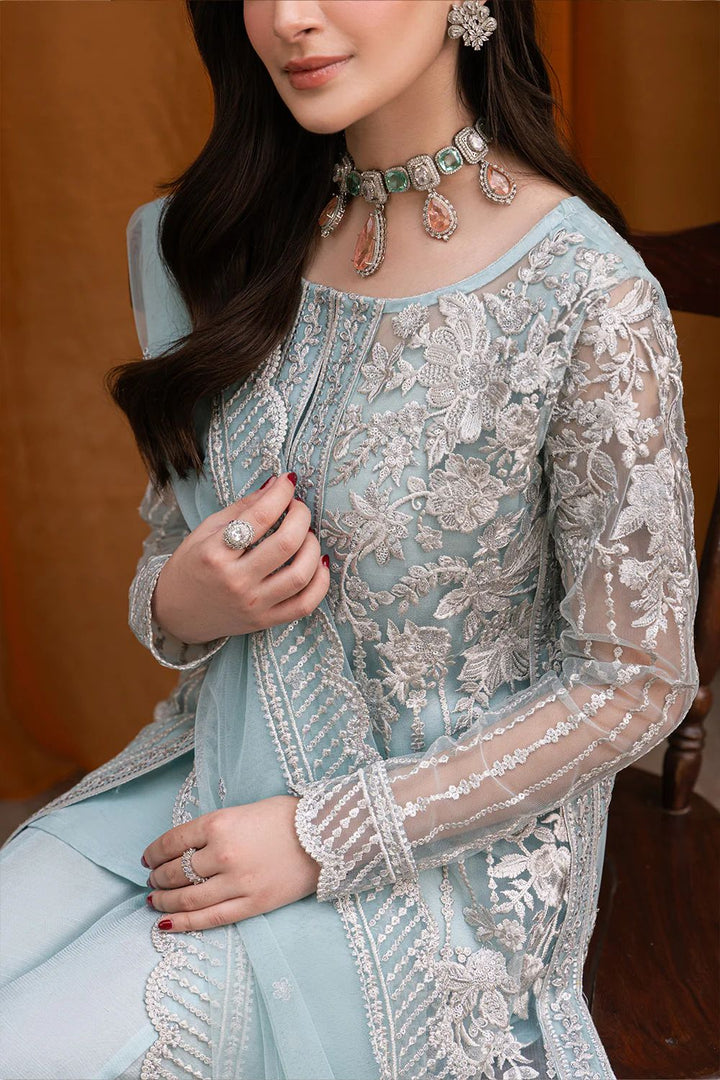 Azure Chiffon Suit-Replica Suits-Replica Zone