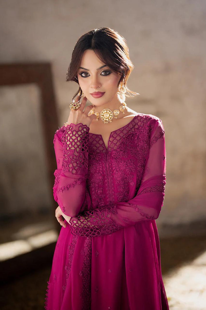 Azure Chiffon Suit-Replica Suits-Replica Zone