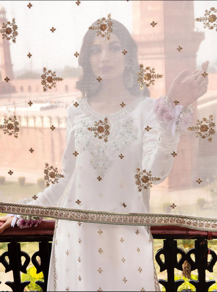 Azure Chiffon Suit-Replica Suits-Replica Zone