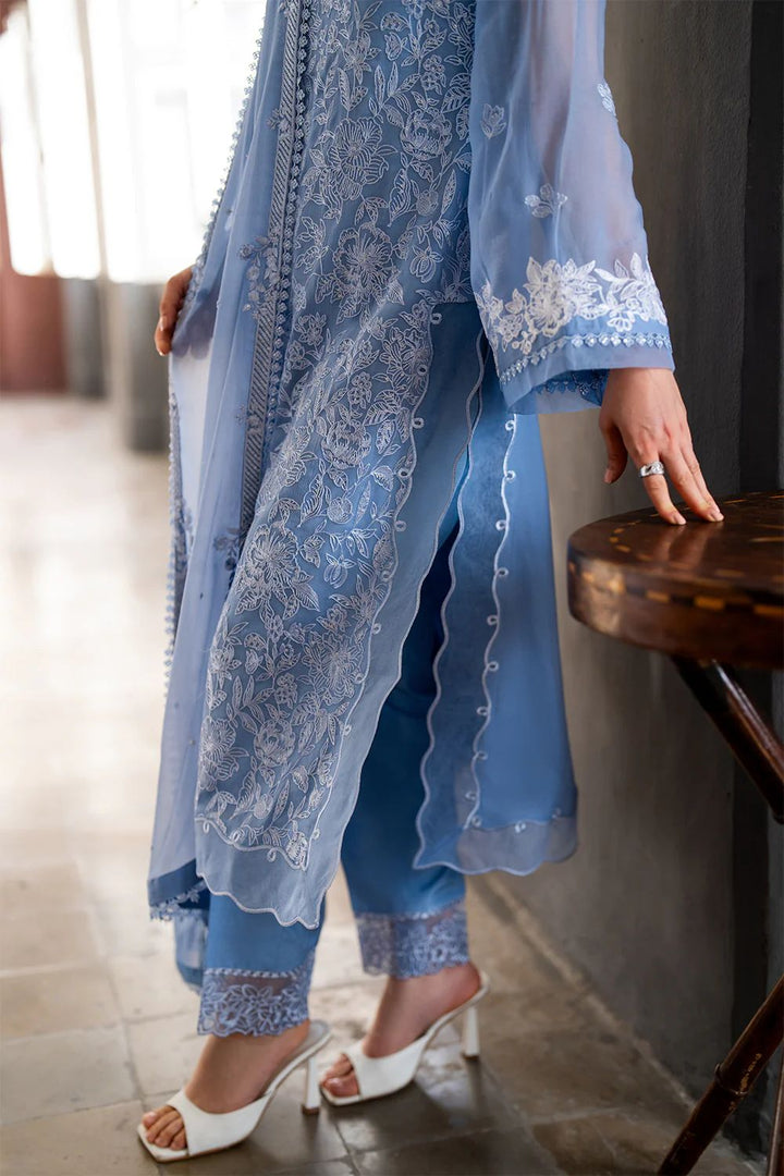 Azure Chiffon Suit-Replica Suits-Replica Zone