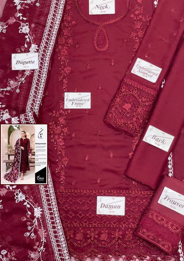 Azure Chiffon Suit-Replica Suits-Replica Zone