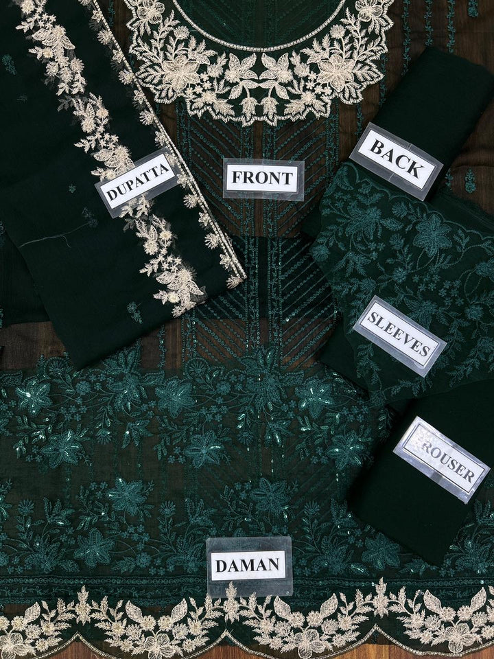 Azure Chiffon Suit-Replica Suits-Replica Zone