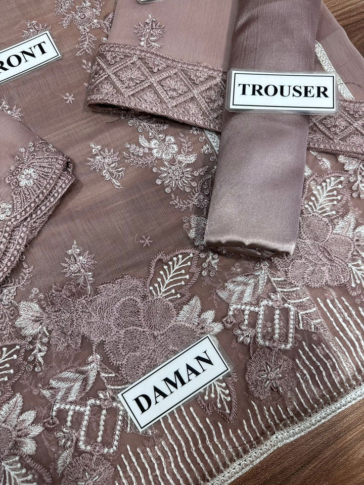 Azure Chiffon Suit-Replica Suits-Replica Zone