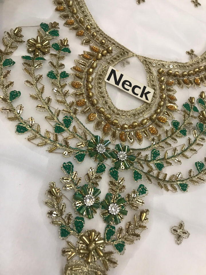 Azure Chiffon Suit-Replica Suits-Replica Zone