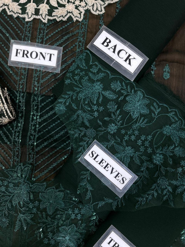 Azure Chiffon Suit-Replica Suits-Replica Zone