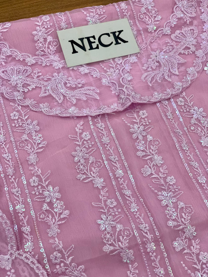 Azure Chiffon Suit-Replica Suits-Replica Zone
